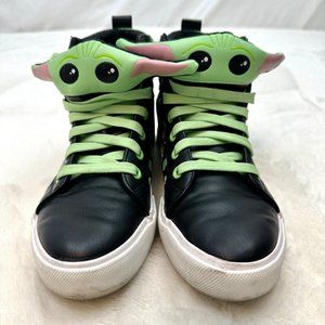 Ground Up Star Wars Mandalorian Grogu High Top Sneakers Unisex 5